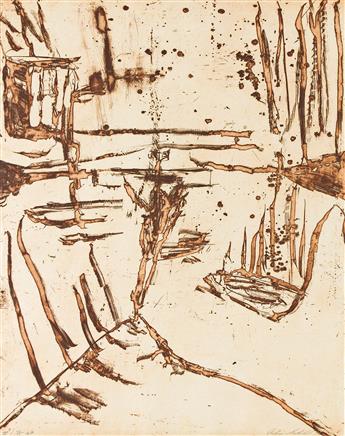 JULIAN SCHNABEL (1951 - ) TOD Cage Without Bars.